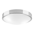 Taklampa JONAS 2xE27/60W/230V diameter 36 cm skinande krom