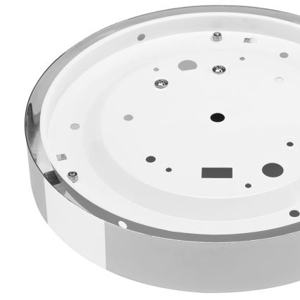 Taklampa JONAS 2xE27/60W/230V diameter 36 cm skinande krom