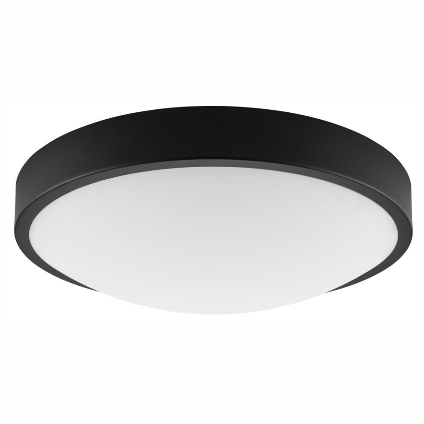 Taklampa JONAS 2xE27/60W/230V diameter 36 cm svart