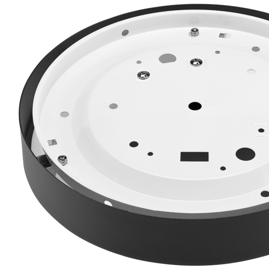 Taklampa JONAS 2xE27/60W/230V diameter 36 cm svart