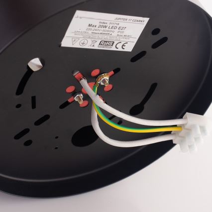 Taklampa JUPITER 1xE27/20W/230V 181x165 mm