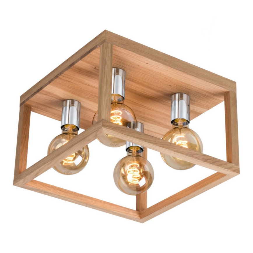 Taklampa KAGO 4xE27/60W/230V ek