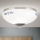 Taklampa LANDHAUS 1xE27/60W/230V diameter 21 cm matt krom/vit