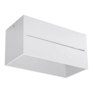 Taklampa LOBO 2xG9/40W/230V vit