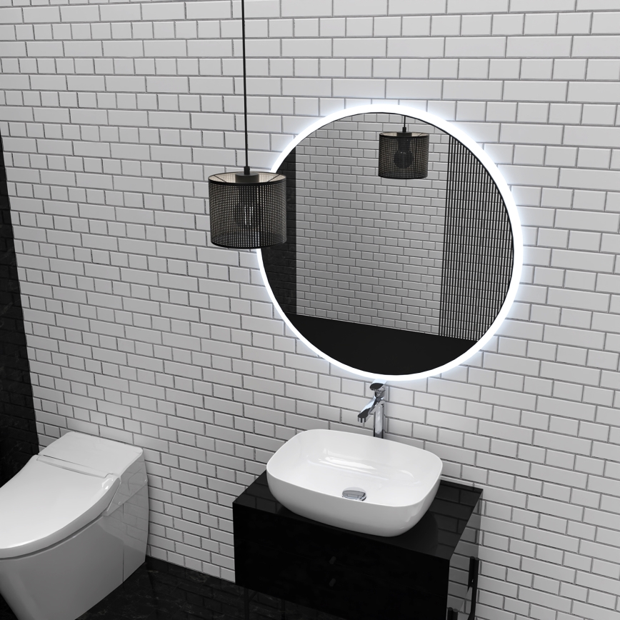 Taklampa på kabel LOFT SHADE 1xE27/60W/230V Ø 18 cm svart