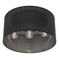 Taklampa LOFT SHADE 3xE27/60W/230V svart, infälld montage
