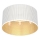 Taklampa LOFT SHADE 3xE27/60W/230V vit/guld, infälld montage