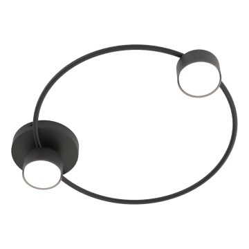 Taklampa LUCIO 2xGX53/12W/230V svart