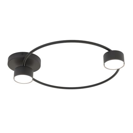 Taklampa LUCIO 2xGX53/12W/230V svart
