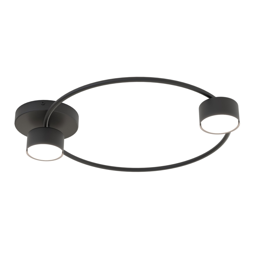Taklampa LUCIO 2xGX53/12W/230V svart