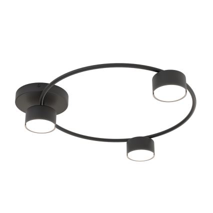 Taklampa LUCIO 3xGX53/12W/230V svart