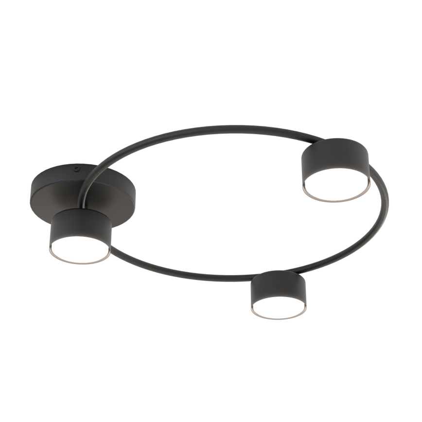 Taklampa LUCIO 3xGX53/12W/230V svart