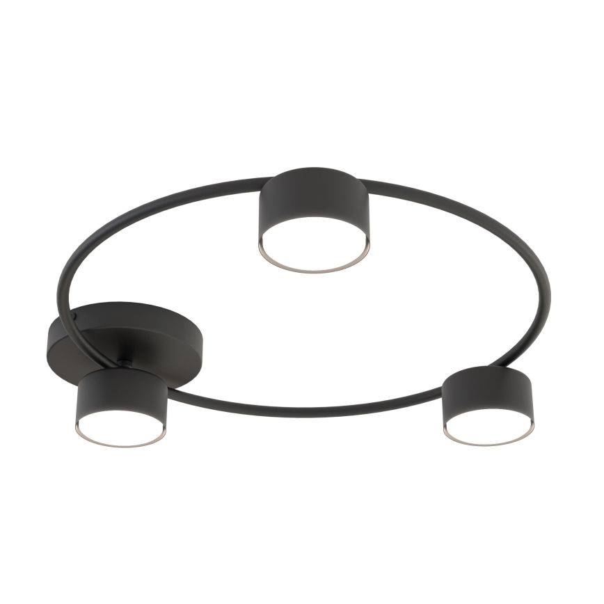 Taklampa LUCIO 3xGX53/12W/230V svart