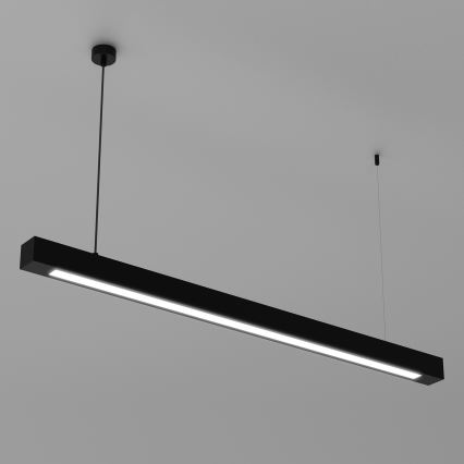 Taklampa på kabel LUNGO T8 1xG13/18W/230V svart