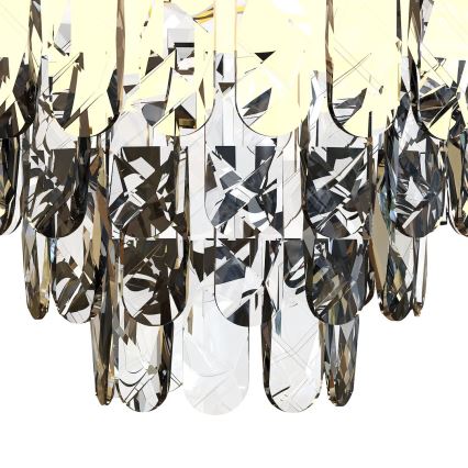 Taklampa LUXURIA 9xE14/40W/230V diameter 48 cm guld