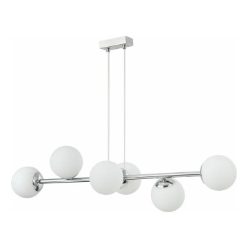 Taklampa MADDIE 5xE14/5W/230V glänsande krom