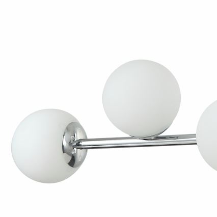 Taklampa MADDIE 5xE14/5W/230V glänsande krom