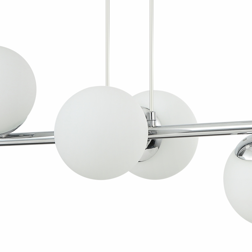 Taklampa MADDIE 5xE14/5W/230V glänsande krom