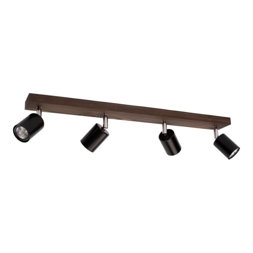 Taklampa MANARA 4xGU10/5W/230V tallträ