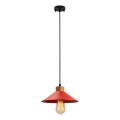 Taklampa MANAVGAT 1xE27/40W/230V röd/brun
