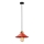 Taklampa MANAVGAT 1xE27/40W/230V röd/brun