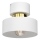 Taklampa MARTI 1xE27/15W/230V vit/guld