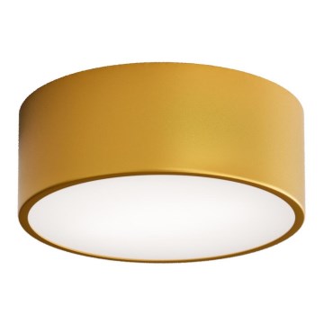 Taklampa med sensor CLEO 1xE27/40W/230V d. 20 cm guld