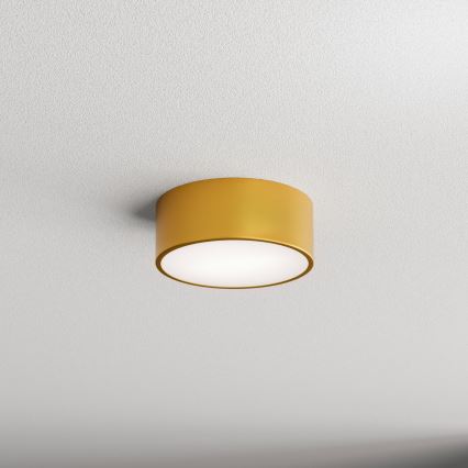Taklampa med sensor CLEO 1xE27/40W/230V d. 20 cm guld