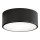 Taklampa med sensor CLEO 1xE27/40W/230V d. 20 cm svart