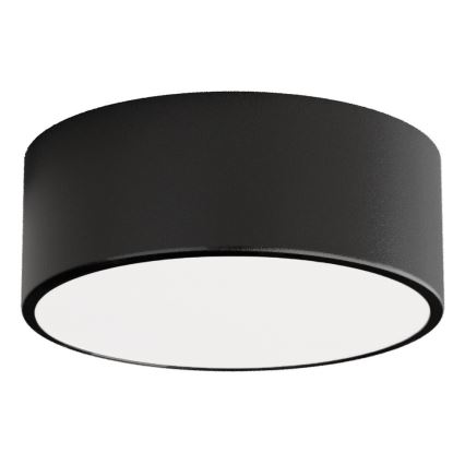 Taklampa med sensor CLEO 1xE27/40W/230V d. 20 cm svart