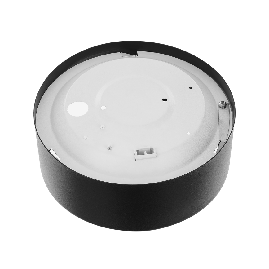 Taklampa med sensor CLEO 1xE27/40W/230V d. 20 cm svart