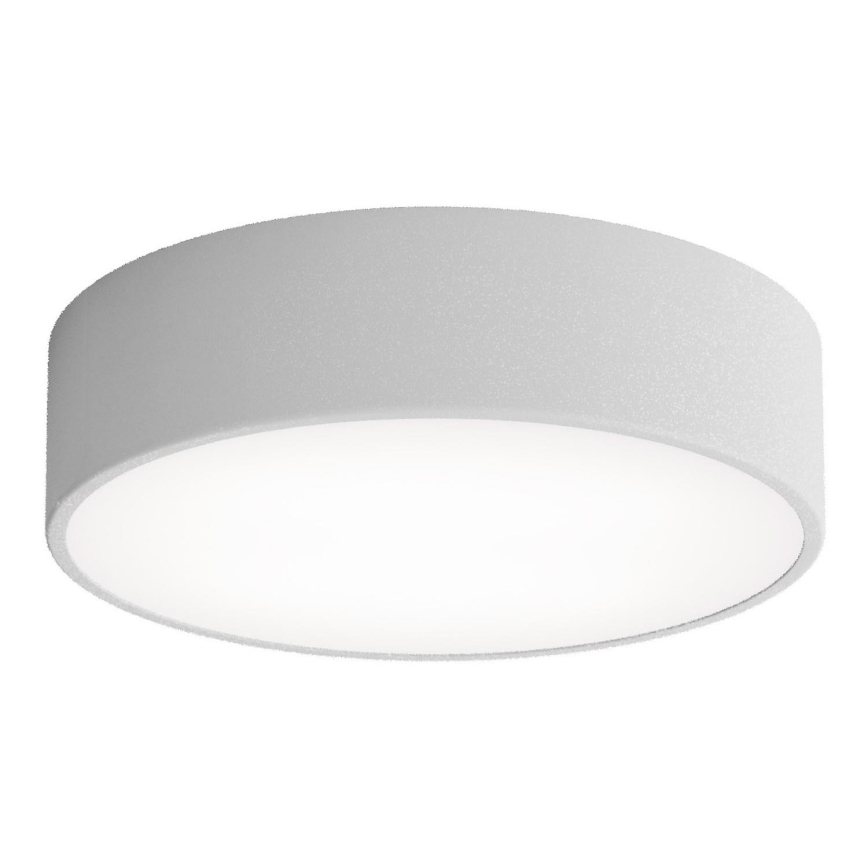 Taklampa med sensor CLEO 2xE27/24W/230V d. 30 cm grå