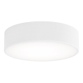 Taklampa med sensor CLEO 2xE27/24W/230V d. 30 cm vit