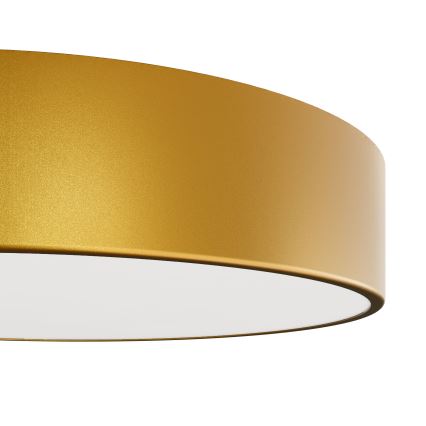 Taklampa med sensor CLEO 3xE27/24W/230V d. 40 cm guld