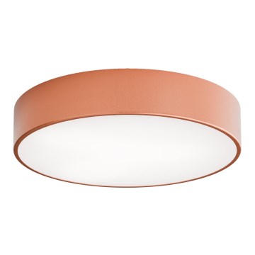 Taklampa med sensor CLEO 3xE27/24W/230V d. 40 cm koppar
