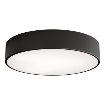 Taklampa med sensor CLEO 3xE27/24W/230V d. 40 cm svart