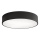 Taklampa med sensor CLEO 3xE27/24W/230V d. 40 cm svart