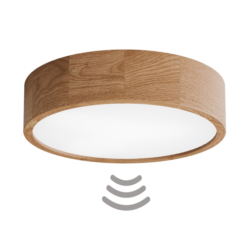 Taklampa med sensor CLEO 3xE27/24W/230V Ø 37,5 cm ek