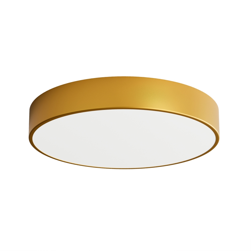 Taklampa med sensor CLEO 4xE27/24W/230V d. 50 cm guld
