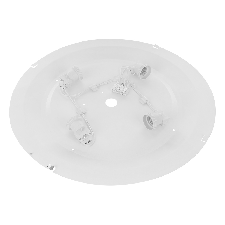 Taklampa med sensor CLEO 4xE27/24W/230V d. 50 cm guld