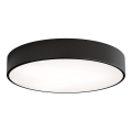 Taklampa med sensor CLEO 4xE27/24W/230V d. 50 cm svart