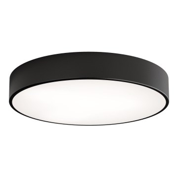Taklampa med sensor CLEO 4xE27/24W/230V d. 50 cm svart