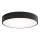 Taklampa med sensor CLEO 4xE27/24W/230V d. 50 cm svart