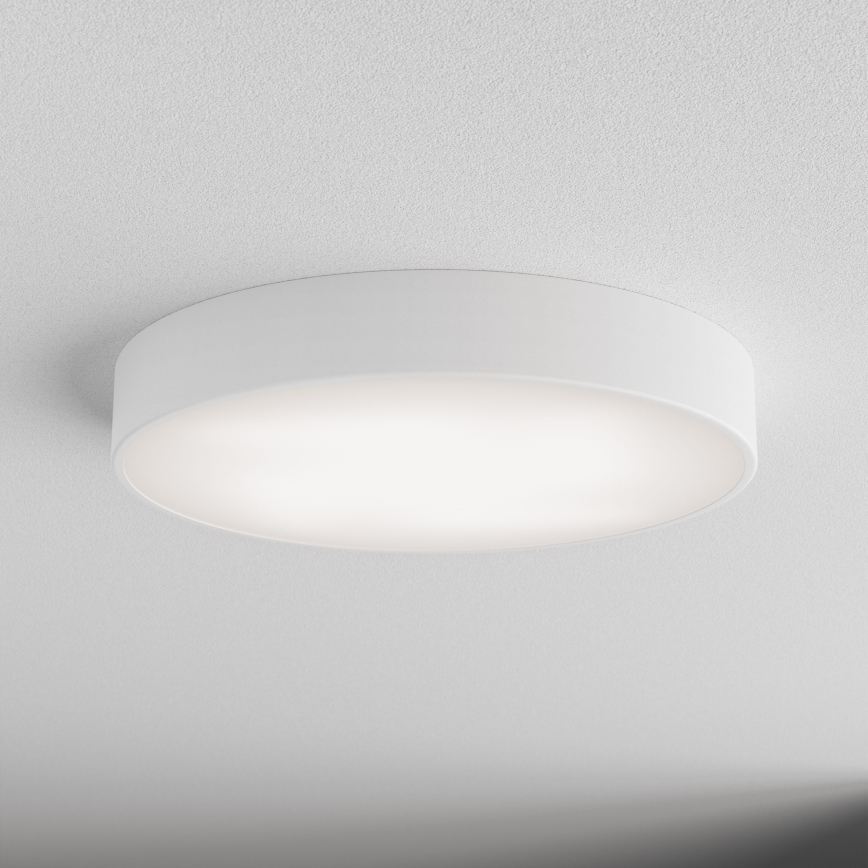 Taklampa med sensor CLEO 4xE27/24W/230V d. 50 cm vit