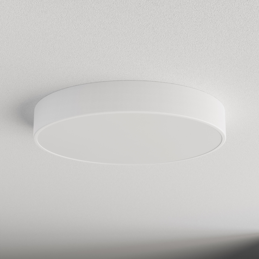Taklampa med sensor CLEO 4xE27/24W/230V d. 50 cm vit