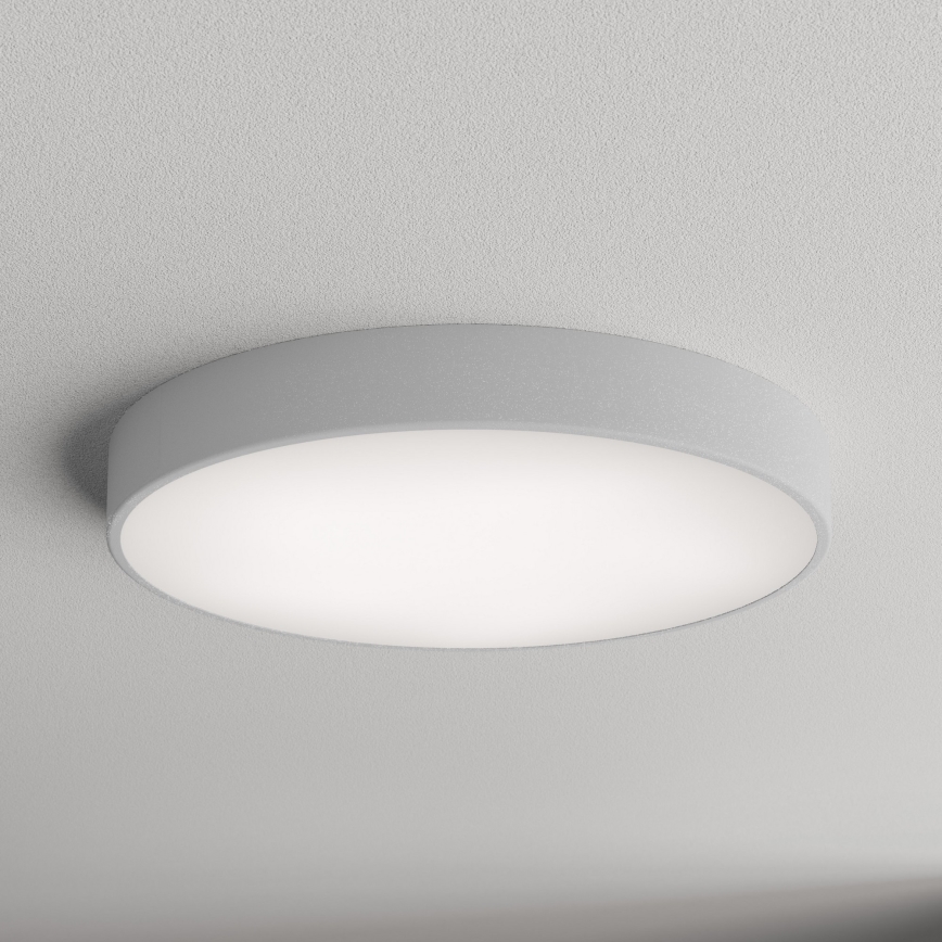 Taklampa med sensor CLEO 5xE27/24W/230V d. 60 cm grå
