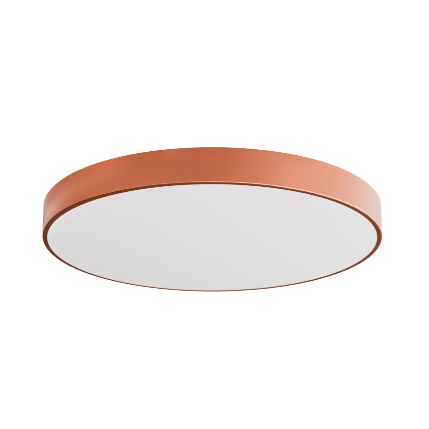 Taklampa med sensor CLEO 6xE27/24W/230V d. 80 cm koppar