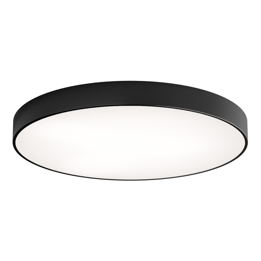 Taklampa med sensor CLEO 6xE27/24W/230V d. 80 cm svart