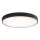 Taklampa med sensor CLEO 6xE27/24W/230V d. 80 cm svart