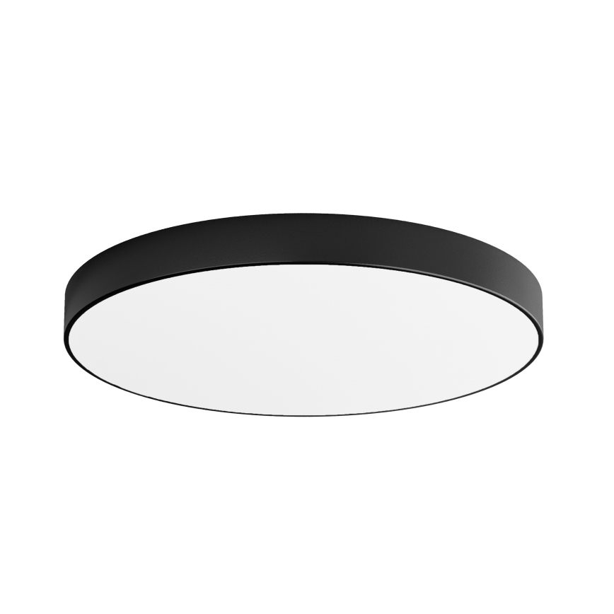 Taklampa med sensor CLEO 6xE27/24W/230V d. 80 cm svart